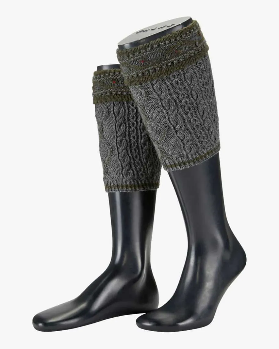 Zopfraute Handstrick-Loferl